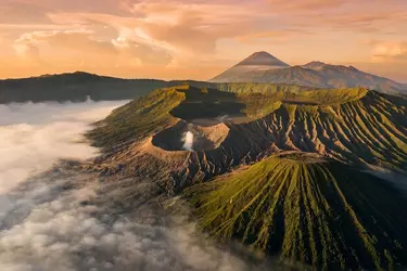 Bromo Volcano and Tumpak Sewa Waterfall