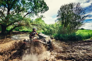 ATV for 1.5 hours